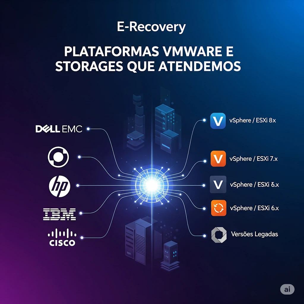 vmware-plataformas-storages | E-Recovery