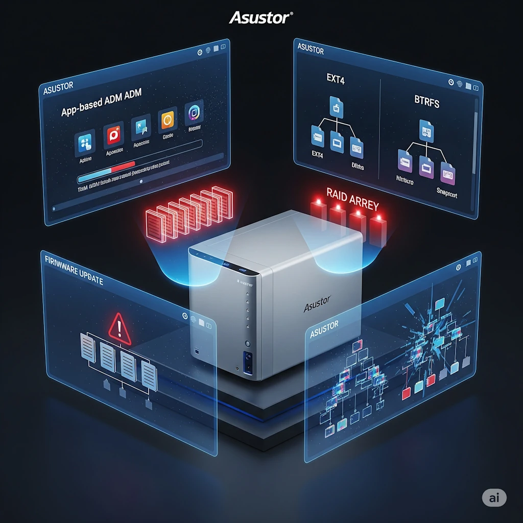 recuperar-nas-asustor | E-Recovery